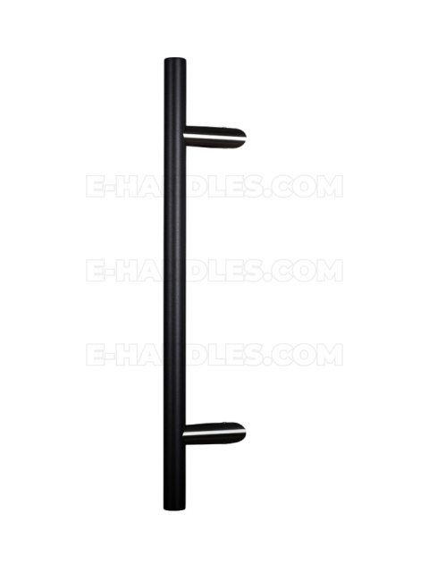 Pochwyt z2b Ø30, długość 1050mm, mocowanie 45°, czarny x7.zo