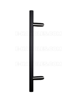 Pochwyt z2b Ø30, długość 1550mm, mocowanie 45°, czarny x7.zo