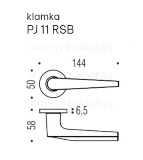 Klamka Colombo Design PEAK, CR - chrom
