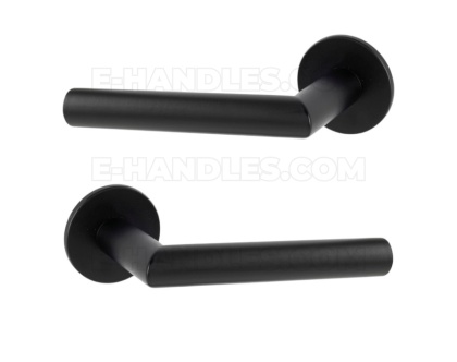 Klamka GEHRUNG R BK - czarny matowy