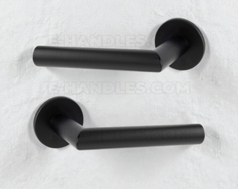 Klamka GEHRUNG R BK - czarny matowy