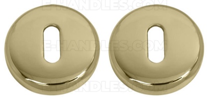 Rozeta na klucz CD1063 Colombo Design OL - złoty błyszczący PVD