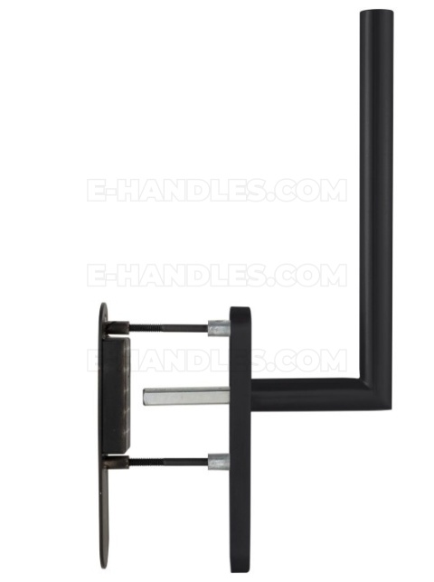 Komplet HS podnoszono-przesuwny GEHRUNG R BK - czarny matowy