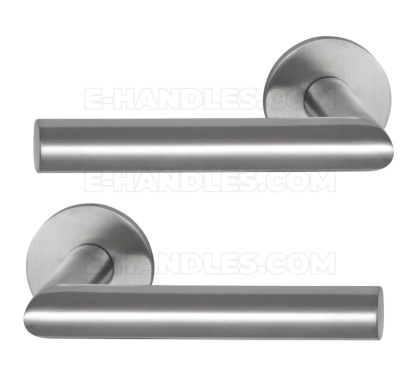 Klamka GEHRUNG R 4mm, SS - stal nierdzewna matowa