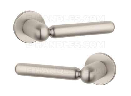 Klamka RUBIA Rozeta R slim 7 mm SNM - nikiel