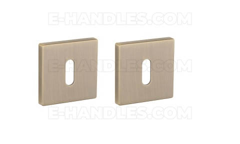 Rozeta Q slim 7 mm ABM - antyczny mosiądz OB