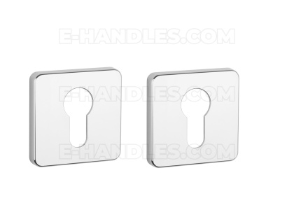 Rozeta QS SLIM 7MM LC - chrom polerowany PZ