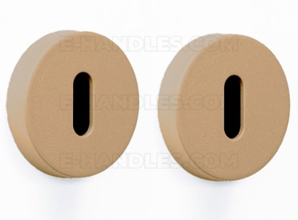 Rozeta na klucz Colombo Design ONE CC13BB MOOD Collection, C23 beż piaskowy/ RAL 1001