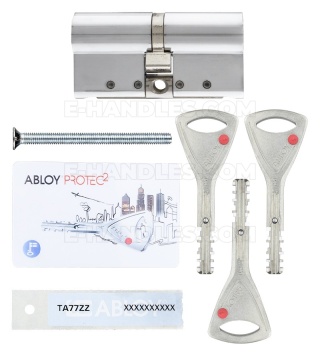 Wkładka Abloy 82 cr 41X41 CY322 Protec2 klucz-klucz, 3 klucze