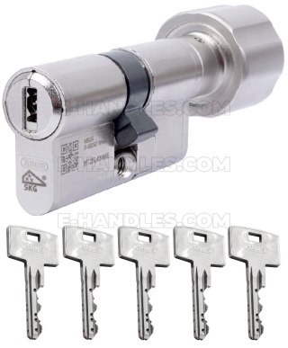 ABUS MAGTEC 2500, 95 (50x45G), gałka-klucz, wkładka drzwiowa