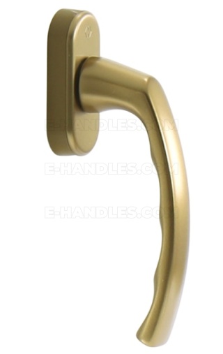 Klamka okienna HOPPE LIEGE 7x40 - brązowe anodowane