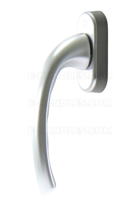 Klamka okienna HOPPE TOKIO 7x40 - srebrne anodowane