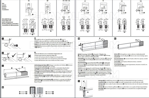 Uszczelniacz 1335 x 13 x 25 mm PLANET KT-FH, jednostronny, aluminium