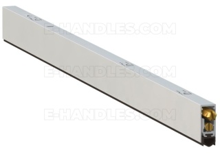 Uszczelniacz 730 x 12,5 x 28,5 mm COMAGLIO T017, jednostronny, aluminium