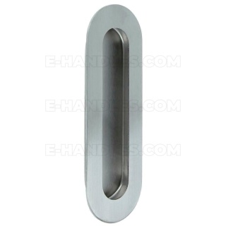 Uchwyt drzwiowy owalny 120x40 inox mod.11