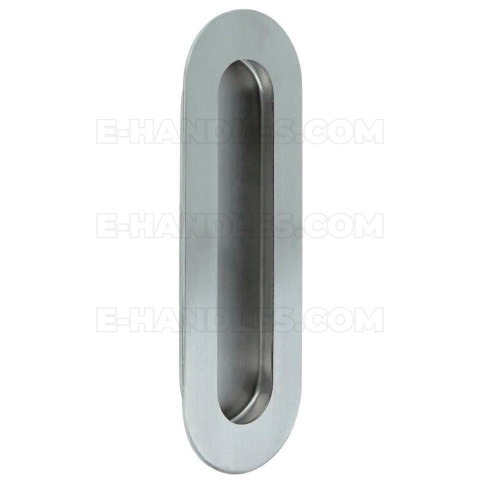 Uchwyt drzwiowy owalny 120x40 inox mod.11