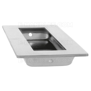 Uchwyt drzwiowy prostokątny 120x50 inox mod.13