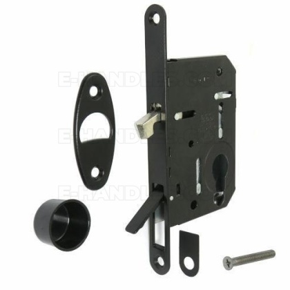 Zamek AGB WAVE Scivola Tre Class hakowy na wkładkę 50mm F16 czarny B089825093