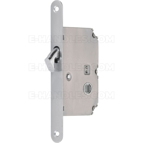 Zamek Hoppe WC hakowy 50mm czolo 160x16x2 chrom mat