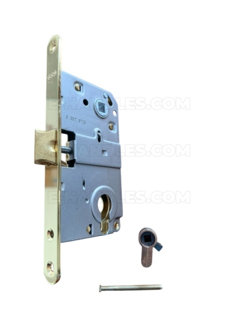 Zamek+adapter do wc 90/50 AGB MEDIANA mosiądzowany F18 B010405003