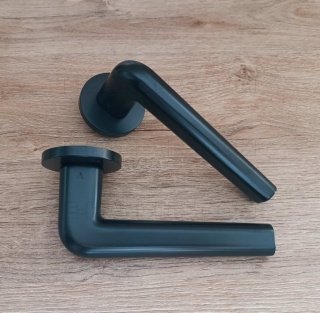 Klamka FUNKIA Rozeta R slim 7 mm BLACK - czarny matowy