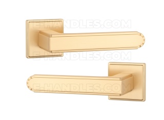 Klamka MIMOSA Rozeta QG slim 7 mm GYM - grafit