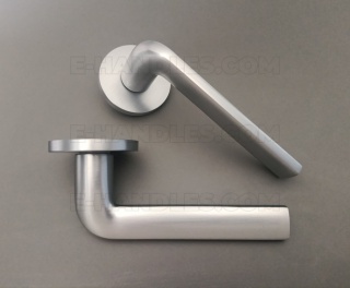 Klamka OLEANDRO Rozeta R slim 7 mm MSC - chrom satynowy