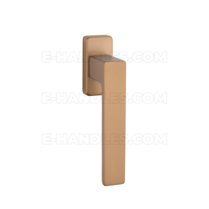 Klamka okienna Prawa LIMA Q LIGHT BROWN - jasny brązowy