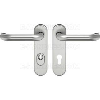 Klamko antywłaminowa D110 PZ 72 ECO stal nierdzewna