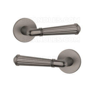 Klamka ARIDA Rozeta R slim 7 mm MSB - tytan