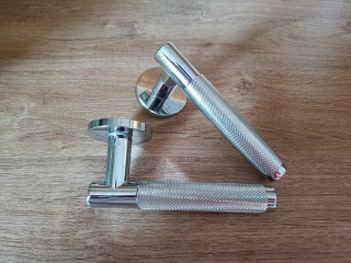 Klamka MOLINIA Rozeta R slim 7 mm CP - chrom polerowany