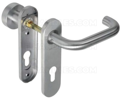 Klamko - gałka PZ 72 ASSA ABLOY p.poż AHW700 stal nierdzewna