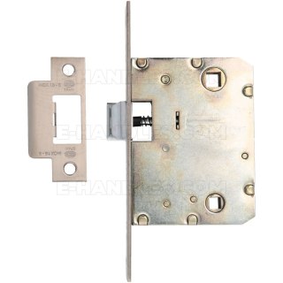 Zamek AMIG drzwiowy łazienkowy 70/50 INOX mod. 4100