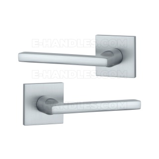 Klamka SIRA Rozeta Q slim 7 mm PSC - chrom satynowy