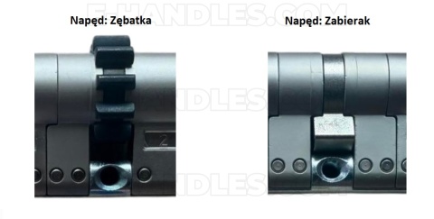 Wkładka 60 nst 30X30G, TOKOZ PRO300 klucz-gałka chrom mat/blokada bezpieczeństwa, 5 kluczy