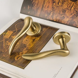 Klamka Colombo Design PETER OM - złoty mat PVD
