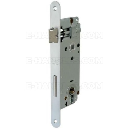 Zamek AGB PATENT GRANDE na wkładkę 90/50 chrom mat t.9, wymiary czoła 18x238mm B025975034