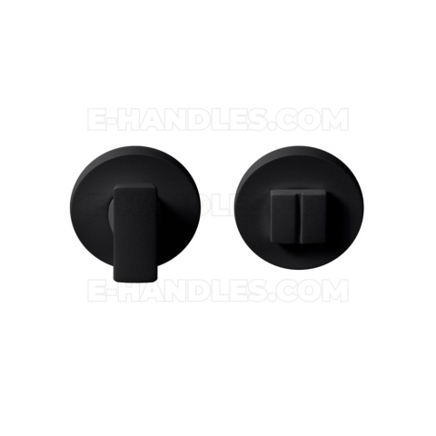 Blokada WC Colombo Design ONE CC39 BZG MOOD Collection C03 czarny / RAL 9005, trzpień 6x6mm
