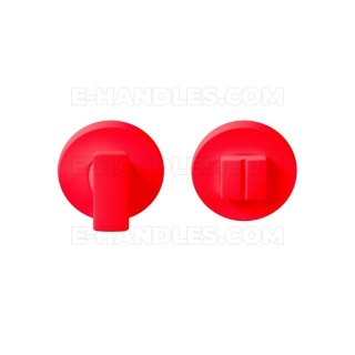 Blokada WC Colombo Design ONE CC39 BZG MOOD Collection C07 czerwony / RAL 3018, trzpień 6x6mm