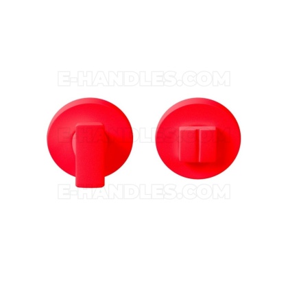 Blokada WC Colombo Design ONE CC39 BZG MOOD Collection C07 czerwony / RAL 3018, trzpień 6x6mm