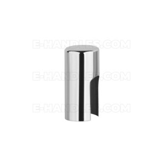 Nasadka na zawias aluminium dł. 30mm fi 13,5mm CP - chrom polerowany
