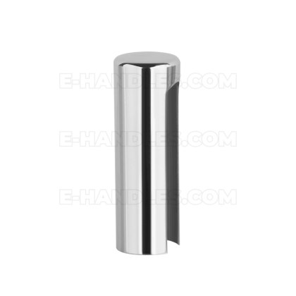 Nasadka na zawias aluminium dł. 46mm fi 15mm CP - chrom polerowany