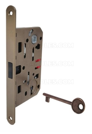 Zamek magnetyczny na klucz 90/50 jasny brąz F18 AGB B061015042