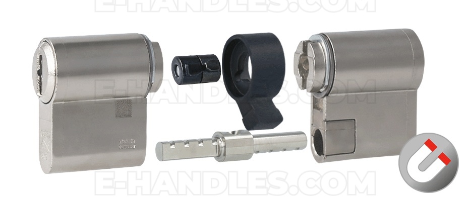 Modułowa konstrukcja wkładki ABUS MAGTEC 1500