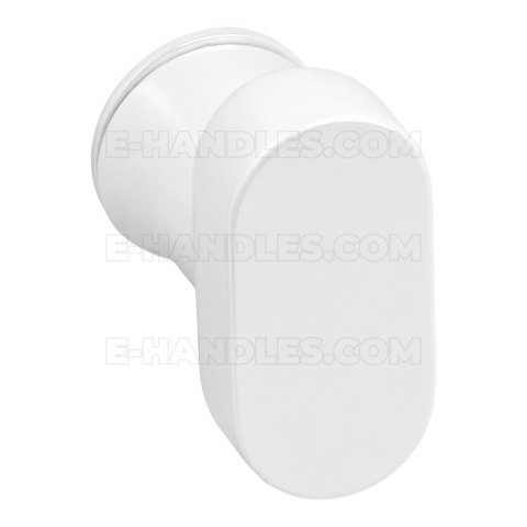 VERUM NUDA PURE/WIND biały - 40-60 mm, otwór Ø20 mm - blokada WC