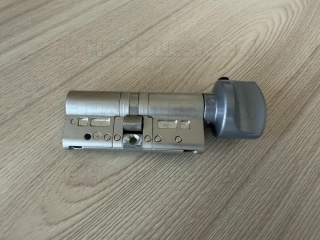 Wkładka 115 nst 73x45G, TOKOZ PRO400 klucz-gałka chrom mat/blokada bezpieczeństwa, 5 kluczy