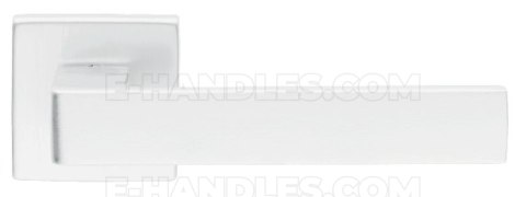 Klamka DND by Martinelli Quattro 02-Z Vis rozeta kwadratowa biały